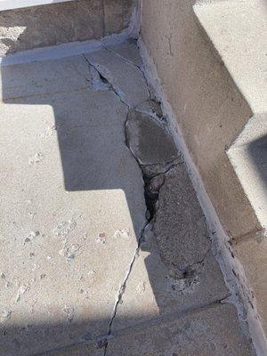 Example of issues I was having before they did repairs.