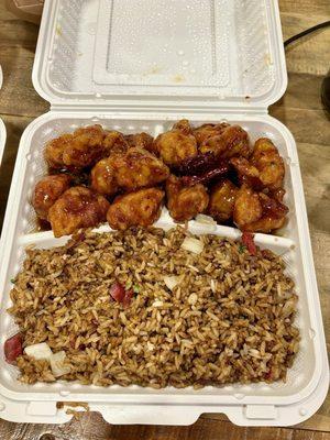 C1. General Gau's Chicken Combo