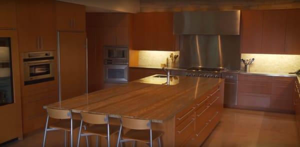 Newly restored kitchen in West Seattle