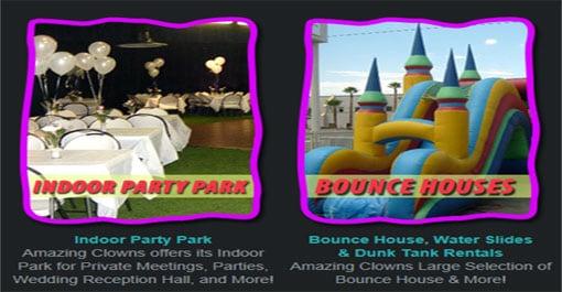 A couple of the many things offered for private parties