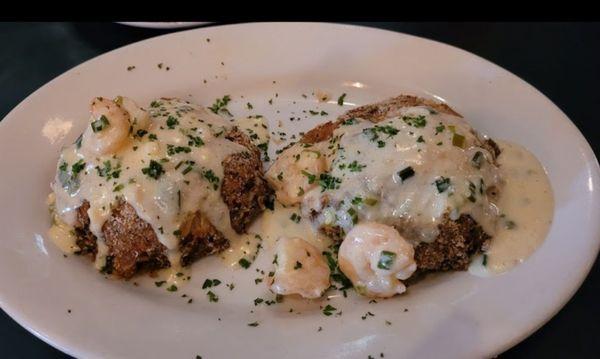 Crab Cakes! So good with the Shrimp Creme Sauce!