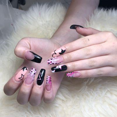 Rockstar style nails!