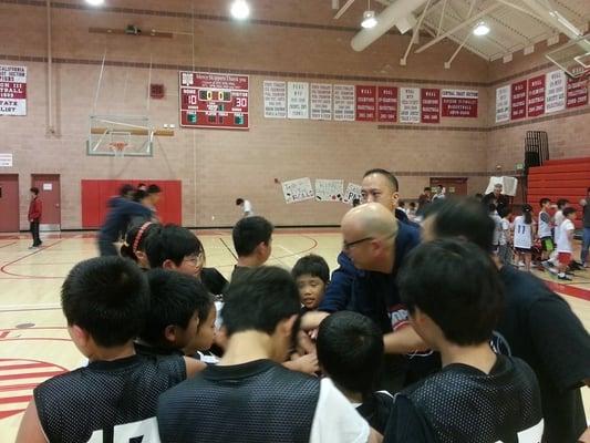 Sunset Church Little Saints. 10 and under division  CCU summer basketball league