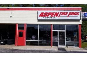 Front of Aspen Tire and Auto in Wilmington, NC