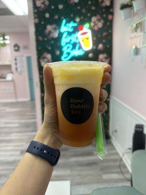 Mango thai tea