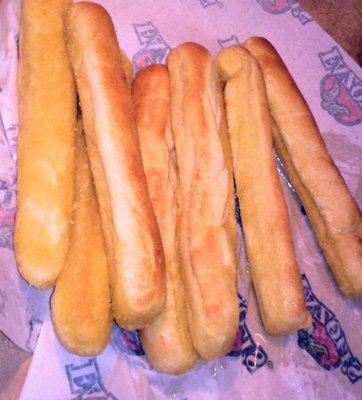 Greasy breadsticks