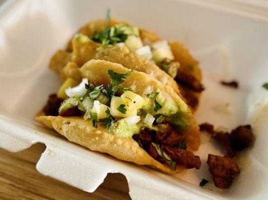 Pastor Fluffy Tacos