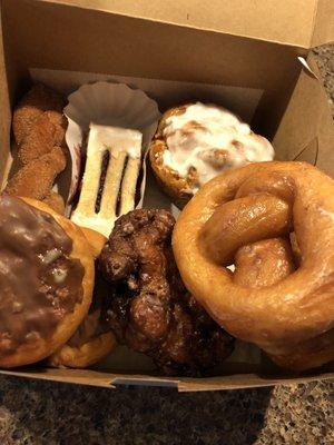 Assortment of pastries and donuts for $10 and change!