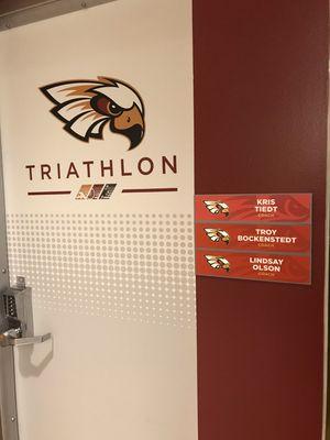 Triathlon Bike Studio, Training Center Coe College Triathlon.