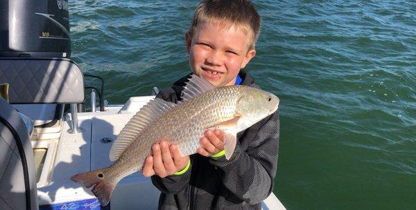 Little man with an awesome red!