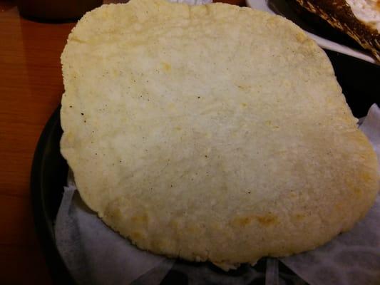 Fresh handmade corn tortillas....omg made to order