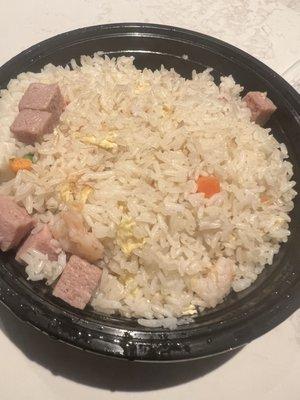 This is supposed to be combo fried rice.