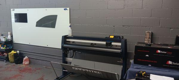 Window tint plotter