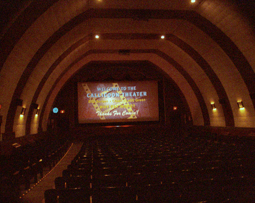 Inside the grand theater!