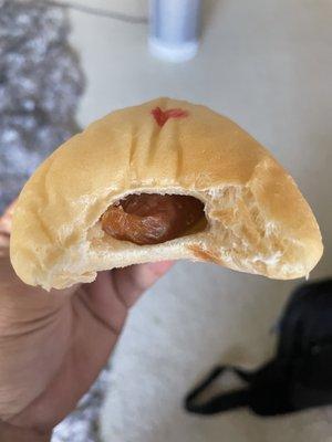 Baked Portuguese Sausage Bun - mehh