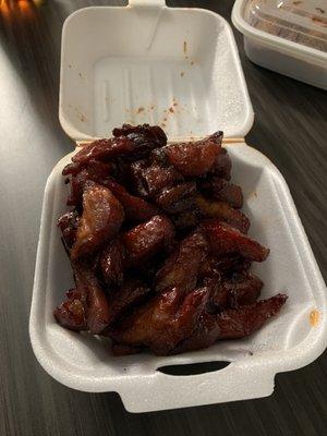 Boneless spareribs are good