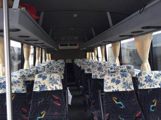 Interior of 36 Seats Freightliner