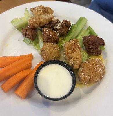 Garlic parmesan boneless wings