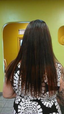 Ombre color by Sandee