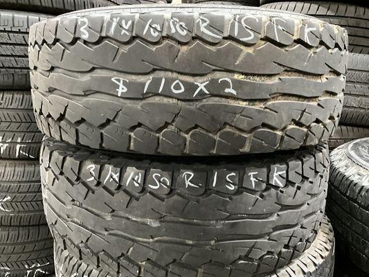 31X10.5R15 FALKEN$110 (ONE PAIR)