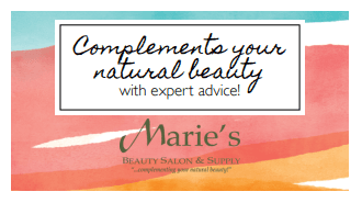 Marie's - complements your natural beauty with expert advice!