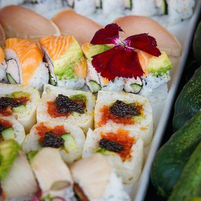 Sushi sensation from KG Events: Elevate events with artful rolls and flavors!