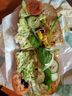 Horrible Subway from 800 Shipyard Blvd. Wilmington, NC