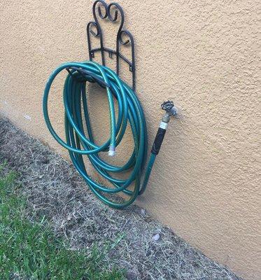 Coiling and putting away your hose maintain its longevity