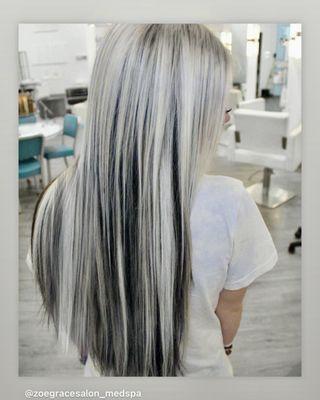 Hair Extensions and Hair Color