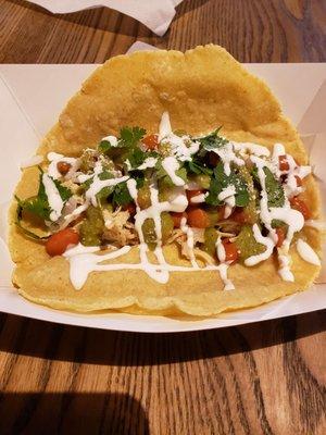 Chicken super taco