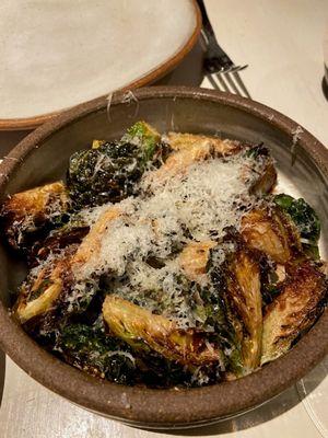 Roasted Brussel Sprouts (very good)