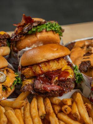 BBQ Bacon Smash Burger