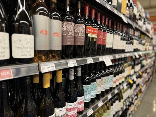 Wine aisle