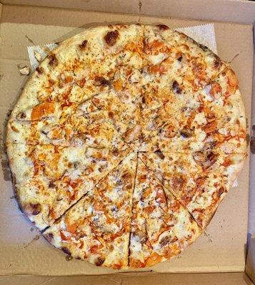 Med Buffalo Chicken Pizza