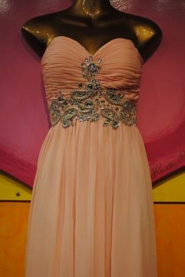 lovely gown in blush pink!