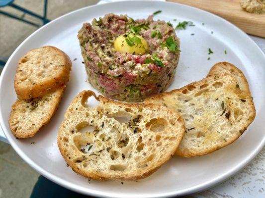 Traditional Hand Cut Beef Tartar