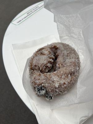 Blueberry muffin donut