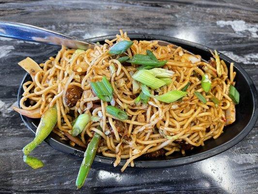 Veg VEG. NOODLE WITH MANCHURIAN