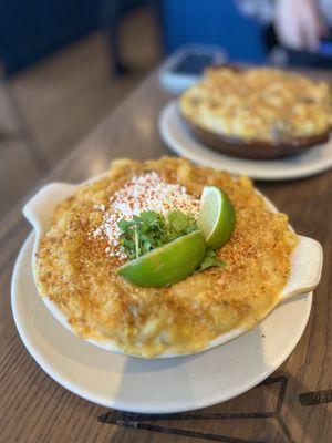 Elote Mac w/ Bread Crumbs