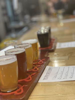 Beer flights!