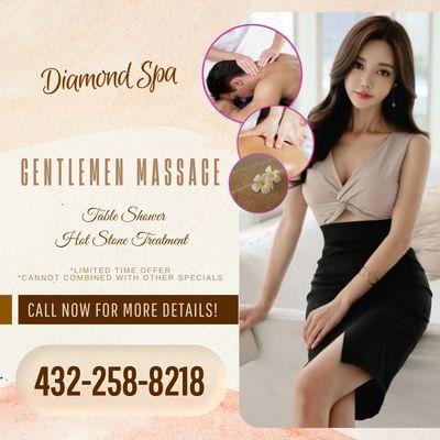 Diamond Spa
 2808 N County Rd W, Odessa, TX 79764
 Call Us at 432-258-8218