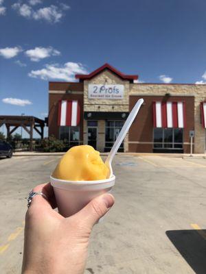 Mango Italian Ice