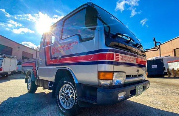 Our 1994 Nissan Atlas shop truck!