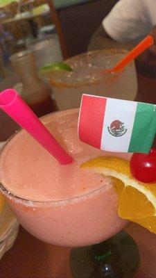 Strawberry pinacolada  Traditional mexicana