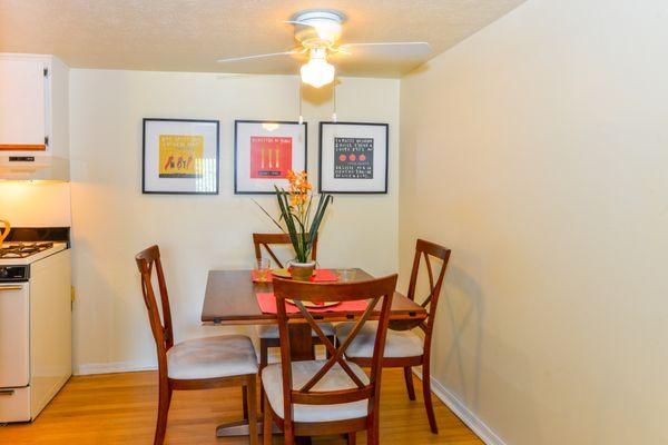 Stonetree Apartments - Model Dining Room