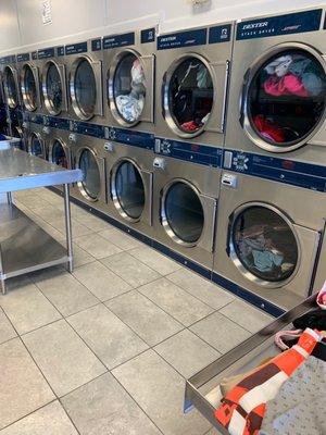 Very clean and respectful staff and washer and dryers are amazing