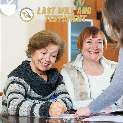 A will or Testament is a legal document that expresses a persons wishes once they pass.