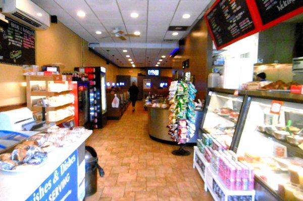 Interior of the deli in Lafayette Hill