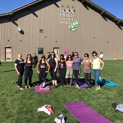 Kaia Vaca at Seka Hills Yoga