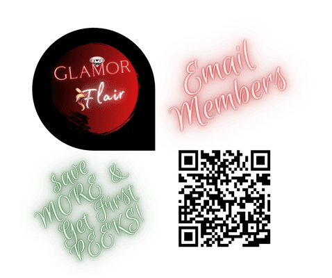 Joining Glamor Flair's Email List = Sneak Peeks & Savings!